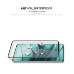 MOCOLO För Xiaomi Redmi Note 14 5G Skärmskydd Anti-splitter Silk Print Härdat Glas Film