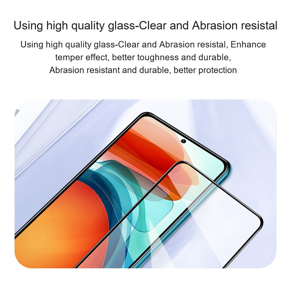 AMORUS For Xiaomi Redmi Note 14 5G Screen Protector Anti-Shatter Tempered Glass Film