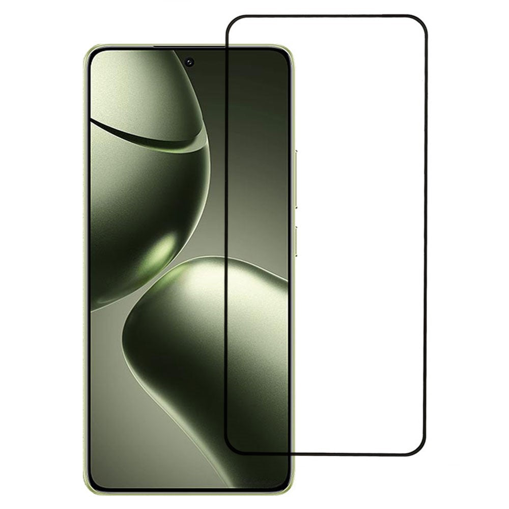 For Xiaomi 14T / 14T Pro Tempered Glass Electroplating Anti-Fingerprint Silk Printing Full Glue Screen Protector
