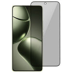 For Xiaomi 14T / 14T Pro Anti-Peep Screen Protector Full Glue Silk Printing Tempered Glass Film