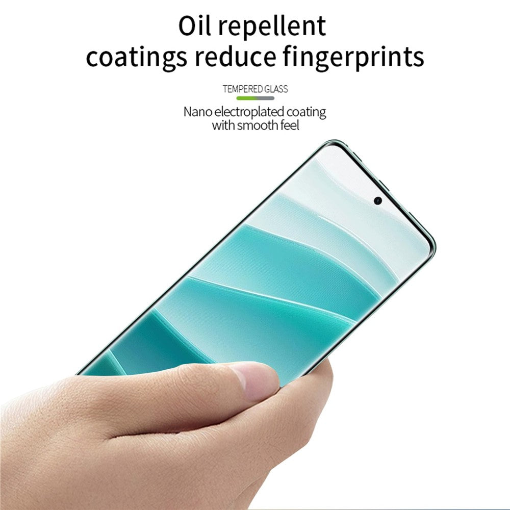 PINWUYO For Xiaomi Redmi Note 14 Pro+ 5G / Note 14 Pro 5G / Poco X7 5G Screen Protector 3D Hot Bending Tempered Glass Film