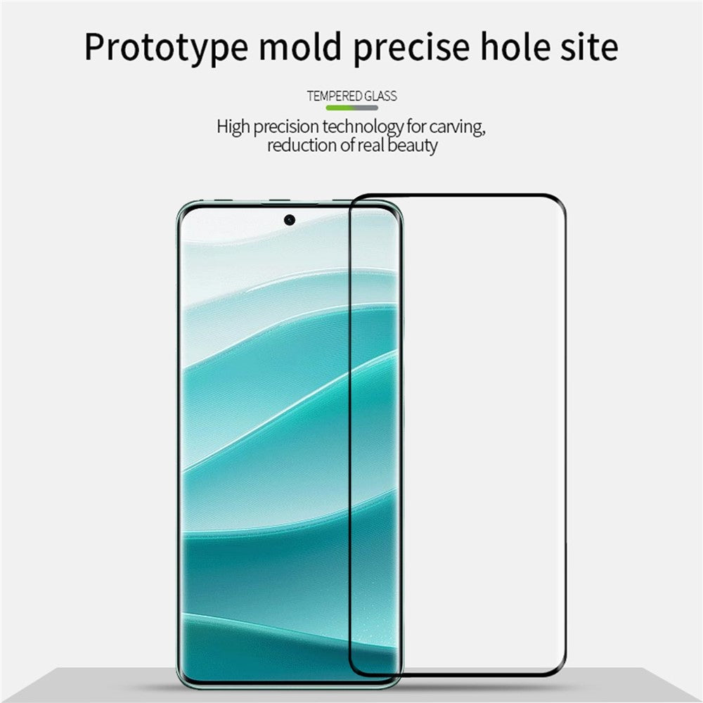 PINWUYO For Xiaomi Redmi Note 14 Pro+ 5G / Note 14 Pro 5G / Poco X7 5G Screen Protector 3D Hot Bending Tempered Glass Film