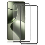 AMORUS 2Pcs For Xiaomi 14T / 14T Pro Screen Protector Shatterproof Silk Printing Tempered Glass Film