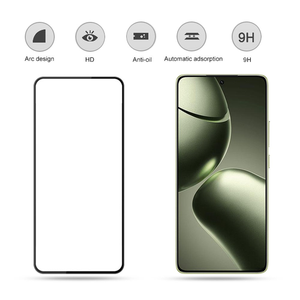 MOCOLO For Xiaomi 14T / 14T Pro Screen Protector Anti-Shatter Silk Printing Tempered Glass Film