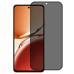 Oppo Reno12 F 5G Anti-Peep Heltäckande Skärmskydd Silk Print Härdat Glas Film