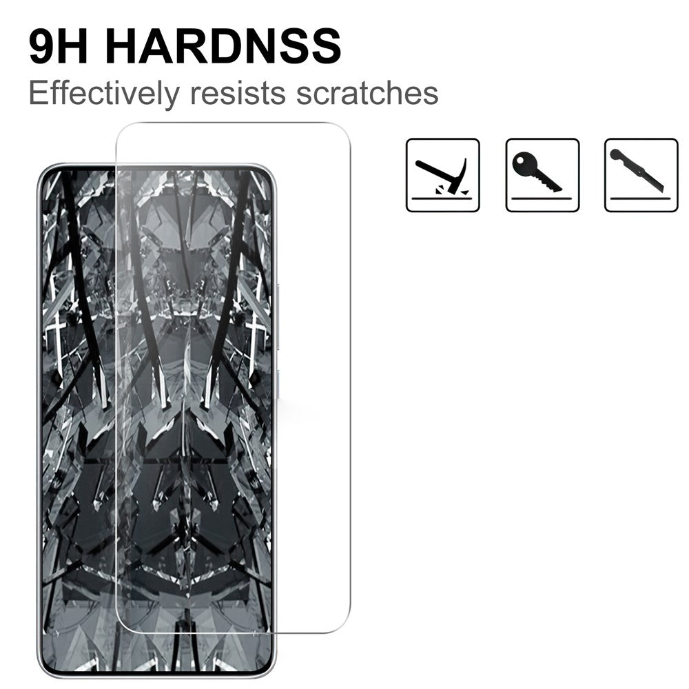 For Xiaomi Redmi Note 14 5G / 14 4G (163.25mm) Screen Protector HD Tempered Glass Film 2.5D