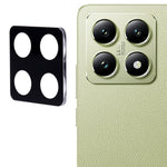 For Xiaomi 14T Tempered Glass Lens Protector Black Silk Printing Camera Lens Film