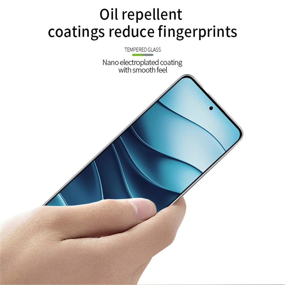 MOFI JK 3D Tempered Glass Film-1 for Xiaomi Redmi Note 14 5G Full Screen Protector Anti-Explosion