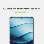 MOFI JK 3D Tempered Glass Film-1 for Xiaomi Redmi Note 14 5G Full Screen Protector Anti-Explosion