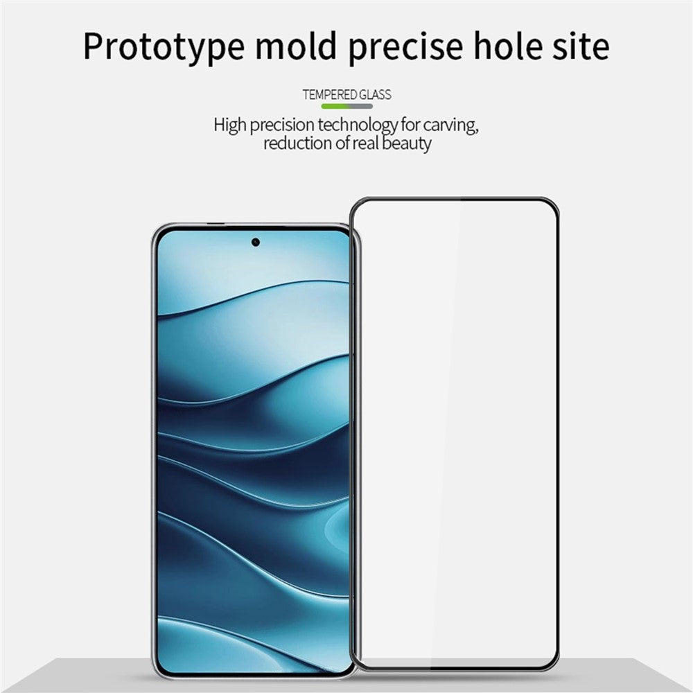MOFI JK 3D Tempered Glass Film-1 for Xiaomi Redmi Note 14 5G Full Screen Protector Anti-Explosion
