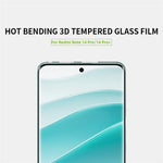MOFI For Xiaomi Redmi Note 14 Pro+ 5G / Note 14 Pro 5G / Poco X7 5G 3D Hot Bending Screen Protector Full Glue Tempered Glass Film