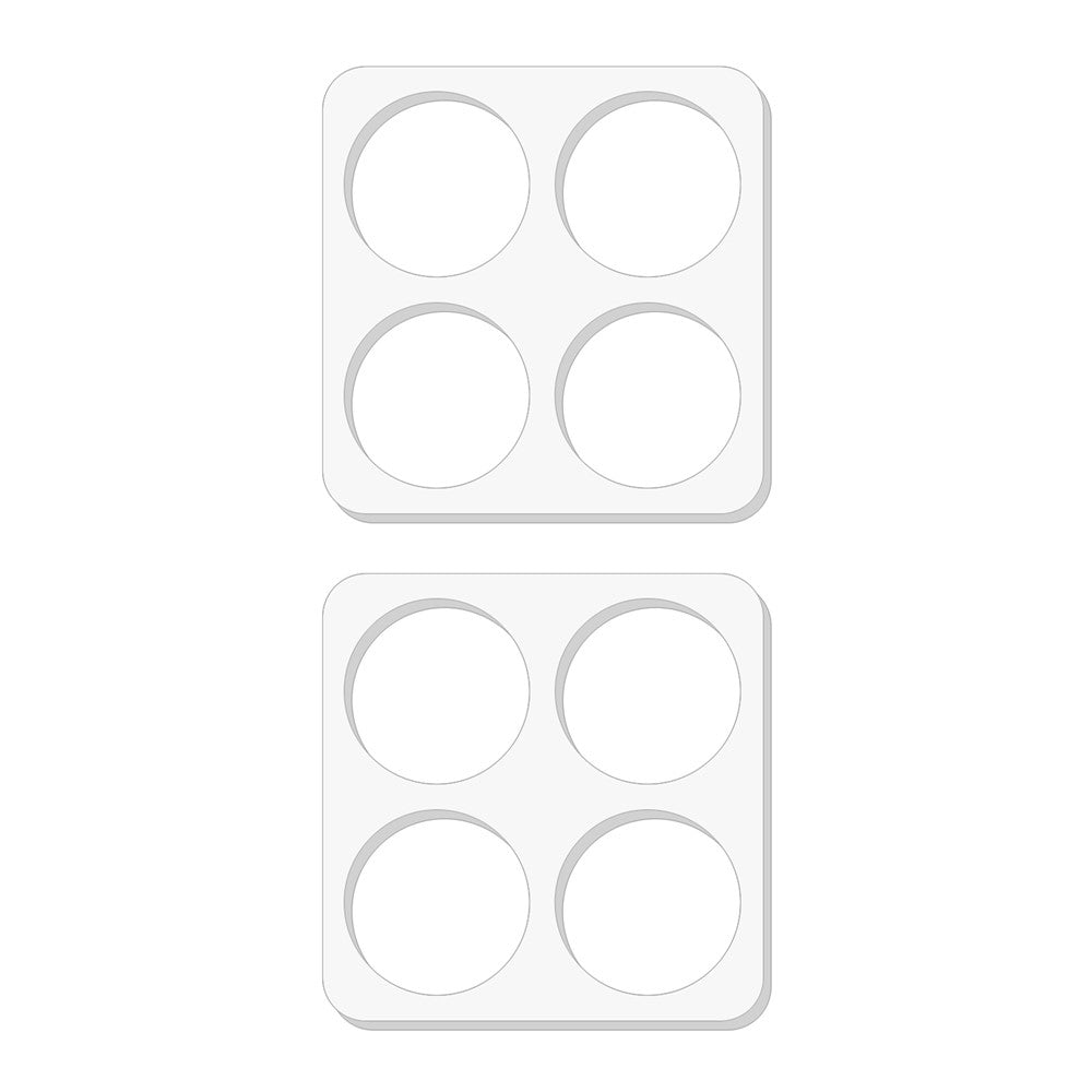 2Pcs For Xiaomi 14T Pro Camera Lens Protector 3D Arc Edge Anti-Scratch Tempered Glass Lens Film
