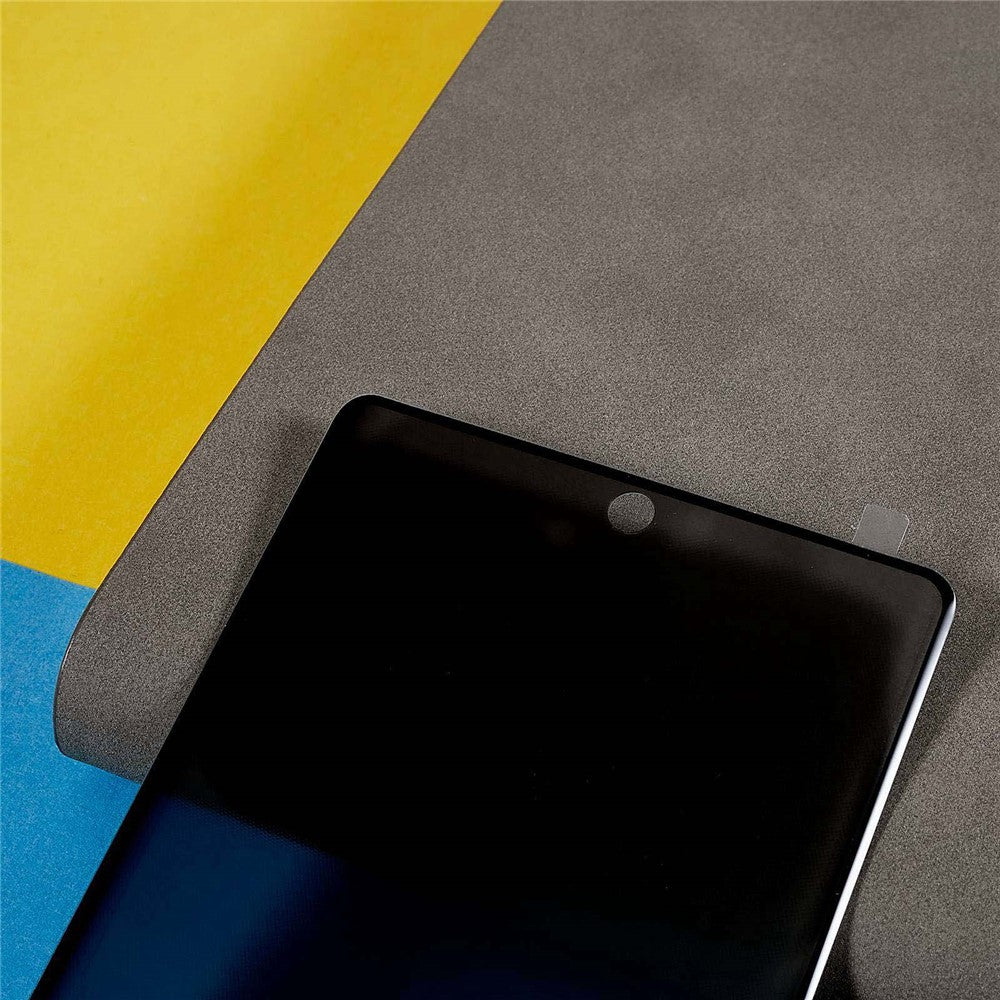 For Xiaomi Redmi Note 14 Pro+ 5G / Note 13 Pro+ 5G Screen Protector Anti-Spy Tempered Glass Film Side Glue Curved Edge