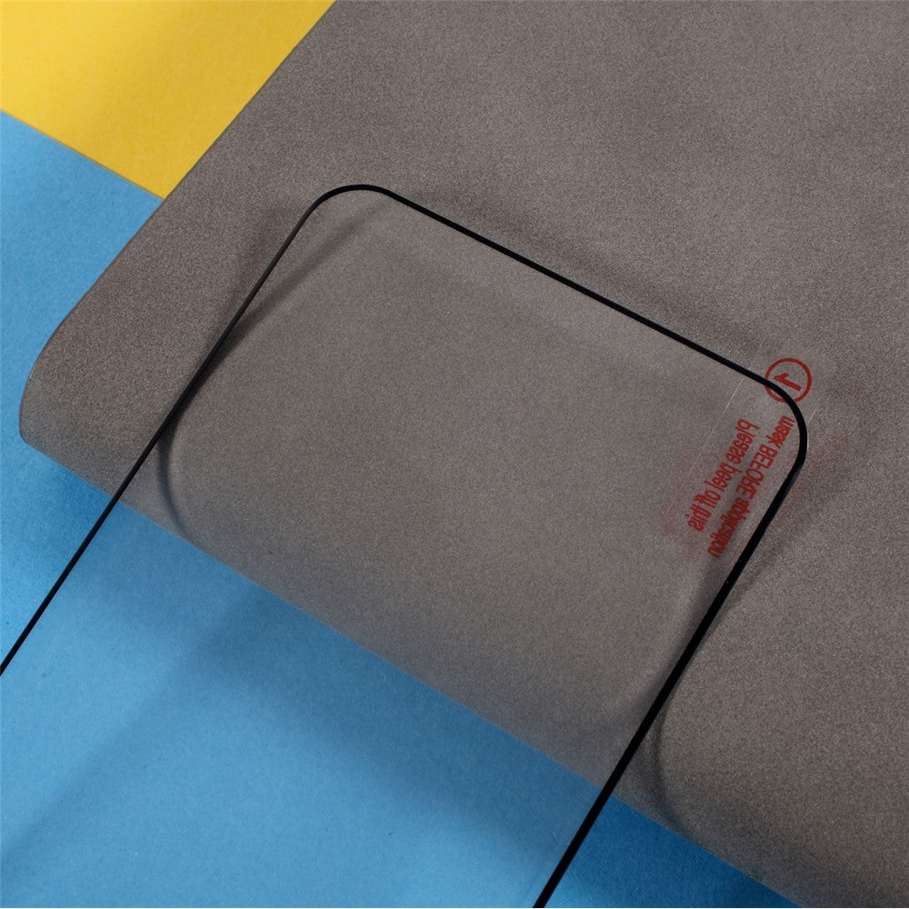 For Xiaomi Redmi Note 14 Pro+ 5G / Note 13 Pro+ 5G Tempered Glass Silk Printing Full Glue Screen Protector Support Fingerprint Unlock