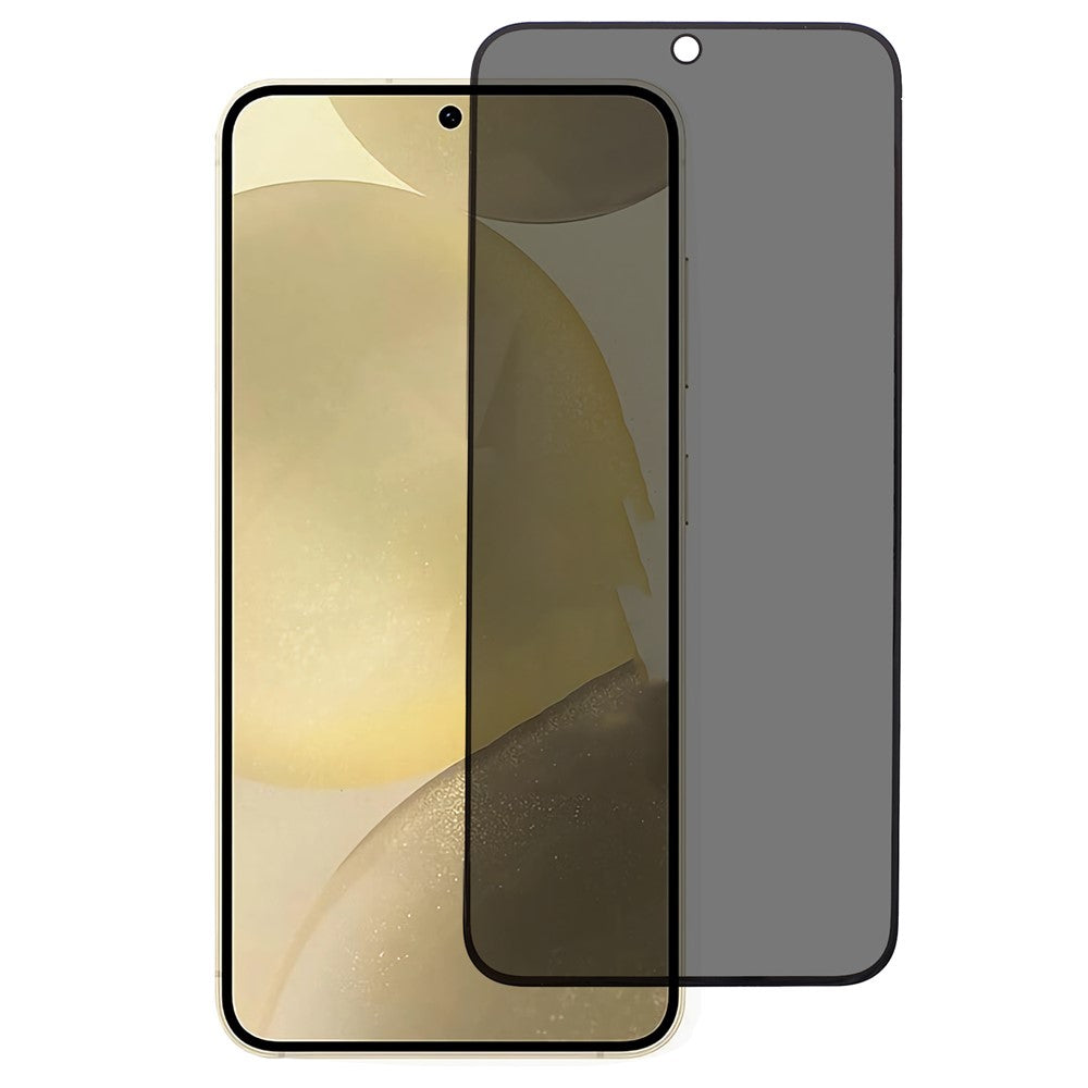 For Samsung Galaxy S25+ Anti-Spy Screen Protector 0.18mm Tempered Glass Film (Fingerprint Unlock Version)