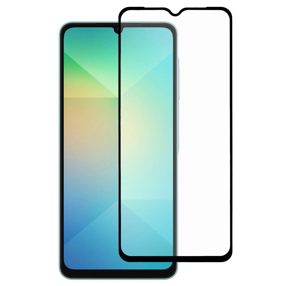 Samsung Galaxy A16 5G / A16 4G fuldskærmsbeskyttelse, 9D-hærdet glasfilm med sidebeskyttelse