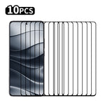 RURIHAI 10Pcs For Xiaomi Redmi Note 14 5G High Aluminium-Silicon Glass Film 0.26mm 2.5D Secondary Hardening Screen Protector