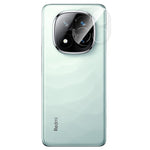 RURIHAI For Xiaomi Redmi Note 14 Pro 5G / Poco X7 5G Camera Lens Protector 3D Clear High Aluminum-Silicon Glass Lens Film