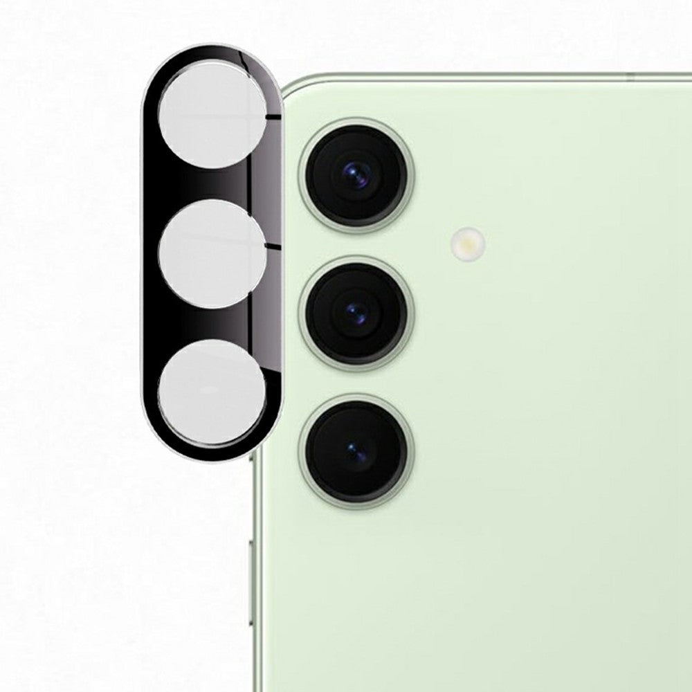 RURIHAI For Samsung Galaxy S25 Camera Lens Protector 3D Silk Printing High Aluminum-Silicon Glass Lens Film