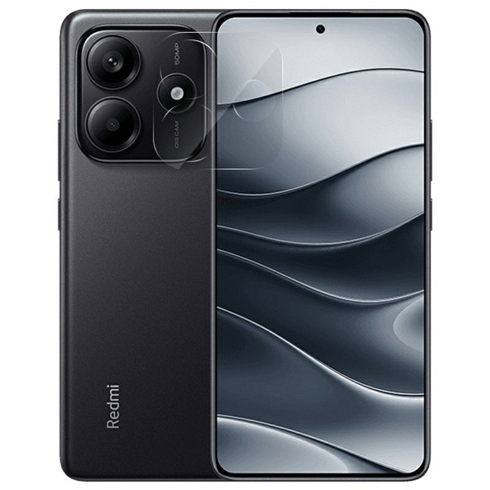 RURIHAI For Xiaomi Redmi Note 14 5G Camera Lens Protector 3D Clear High Aluminum-Silicon Glass Lens Film