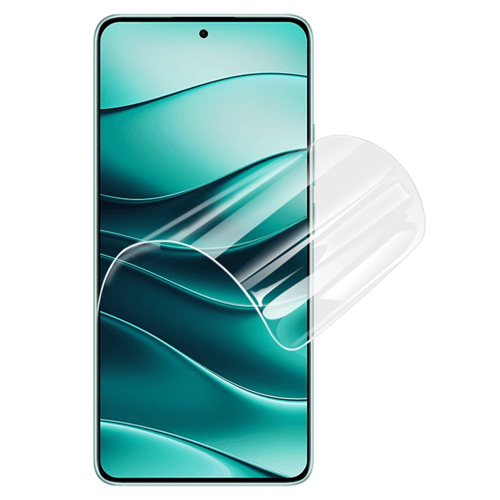 IMAK Hydrogelfilm 4:e generationen för Xiaomi Redmi Note 14 5G Helskärmsskydd Ultraklar mjuk TPU-film