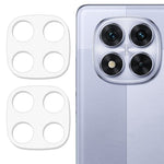 2Pcs For Xiaomi Redmi Note 14 Pro 5G / Poco X7 5G Camera Lens Protector 3D Arc Edge Anti-Scratch Tempered Glass Lens Film