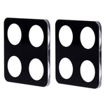 2Pcs For Xiaomi 14T Full Coverage Camera Lens Protector Silk Printing Tempered Glass Lens Film 3D Arc Edge