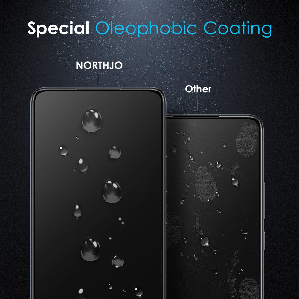 NORTHJO A+ For Xiaomi 14T / 14T Pro Screen Protector High Aluminum-Silicon Film 0.3mm 2.5D, Black