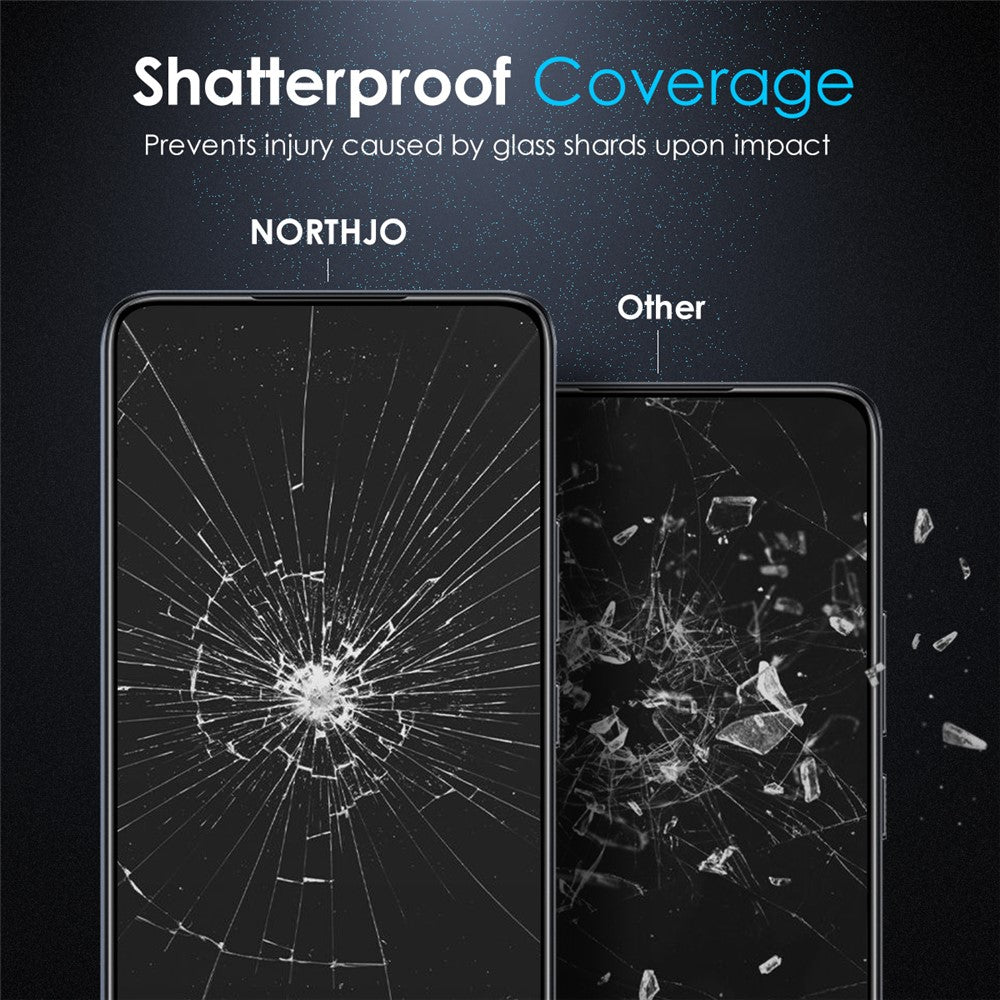 NORTHJO A+ For Xiaomi 14T / 14T Pro Screen Protector Clarity 2.5D Tempered Glass Film