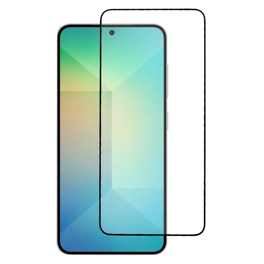Til Samsung Galaxy S25+ skærmbeskyttelse i hærdet glas med fuld lim og silketryksfilm