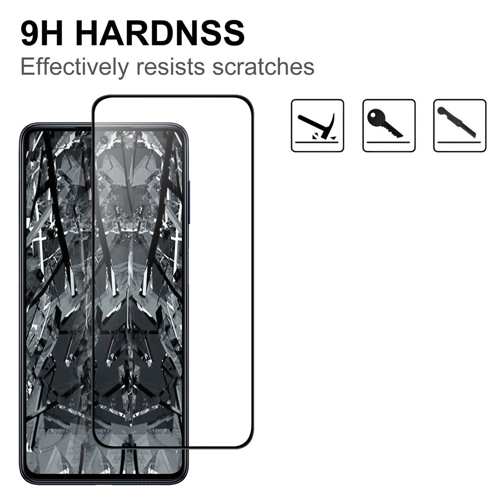 For Samsung Galaxy S25+ AGC Tempered Glass with Black Edge Full Glue Full Coverage Screen Protector