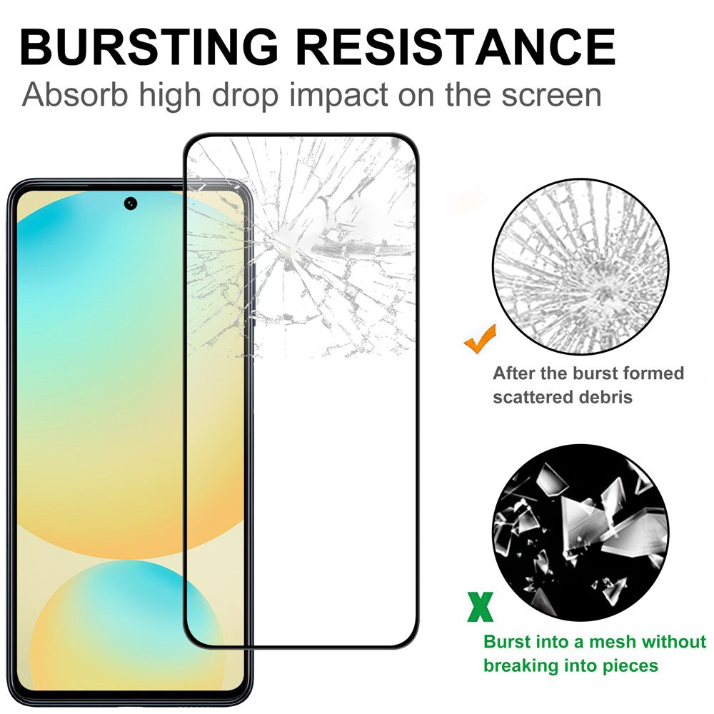 For Samsung Galaxy S25+ AGC Tempered Glass with Black Edge Full Glue Full Coverage Screen Protector