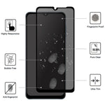 Til Samsung Galaxy A15 5G / 4G Hærdet glas skærmbeskytter 2.5D Buet kant Anti-Spion Film