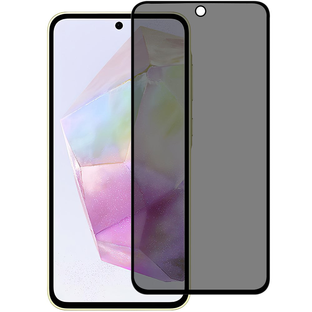 For Samsung Galaxy A35 5G Tempered Glass Screen Protector 2.5D Arc Edge Anti-Spy Film