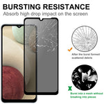 Til Samsung Galaxy A13 5G / 4G Hærdet Glas Skærmbeskytter 2.5D Buet Kant Anti-Spion Film