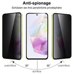 For Samsung Galaxy A54 5G Hærdet Glas Skærmbeskytter 2.5D Buet Kant Anti-Spion Film