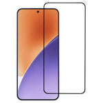 For Xiaomi 15 Screen Protector Full Glue Silk Printing Tempered Glass Film Support Fingerprint Unlock