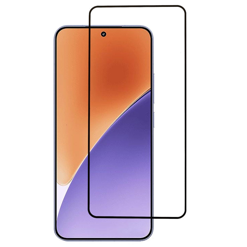 For Xiaomi 15 Screen Protector Silk Printing Full Glue Tempered Glass Screen Film