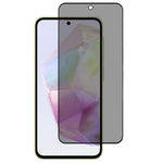 Samsung Galaxy A36 5G / A56 5G anti-spion-skærmbeskyttelse, fulddækkende silketrykt hærdet glasfilm