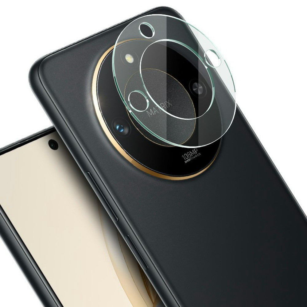 IMAK For Honor X60 5G Tempered Glass Camera Lens Protector + Acrylic Lens Cap