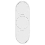 RURIHAI För Samsung Galaxy S25 Kameralinsskydd 3D Klar Hög Aluminium-Silikon Glaslinsfilm