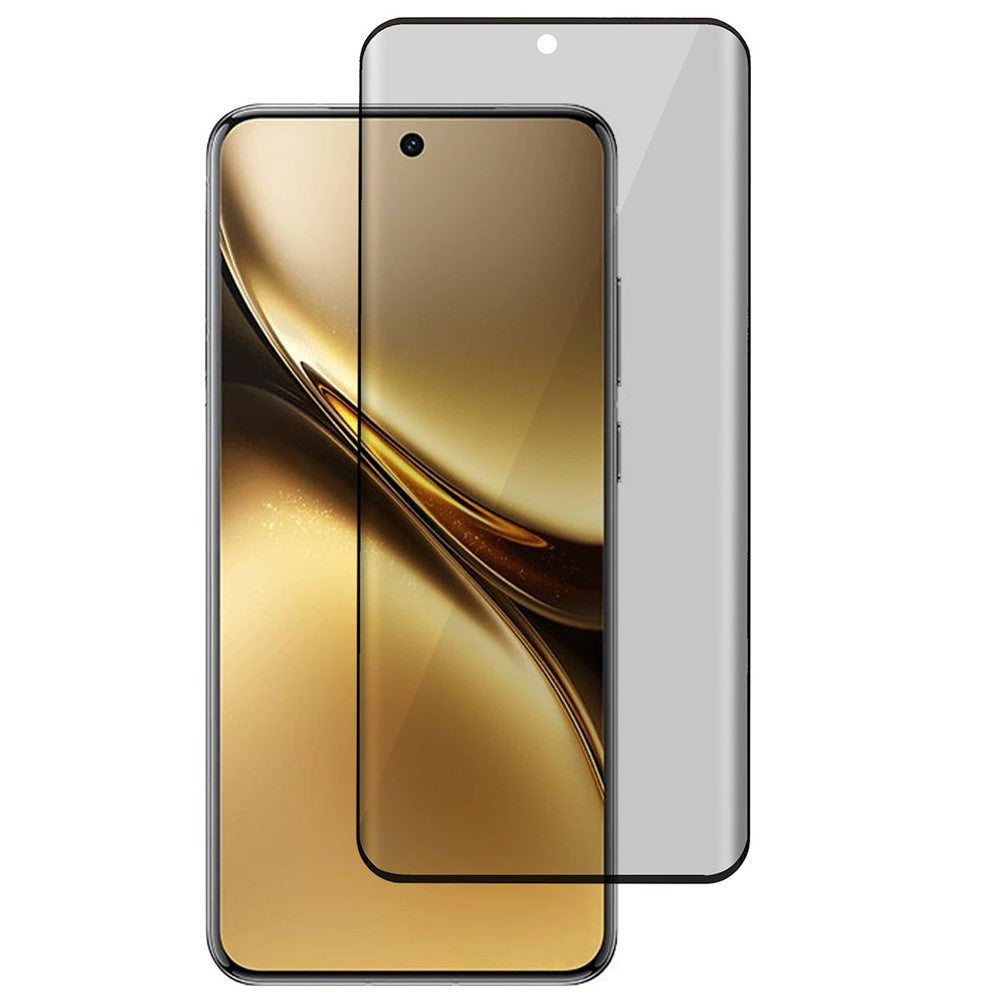 Til vivo X200 5G Anti-Spy Skærmbeskytter 3D Højt Aluminium-Silicium Glasfilm