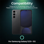 NORTHJO For Samsung Galaxy S25+ Camera Lens Protector Tempered Glass HD Clear 3D Full Coverage