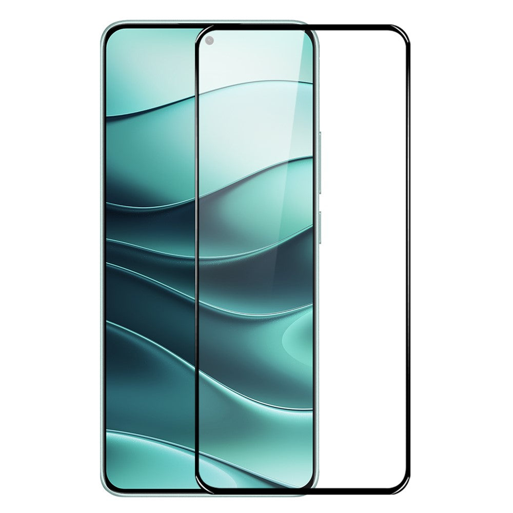 NORTHJO A+ For Xiaomi Redmi Note 14 5G / 14 4G (163.25mm) Screen Protector High Aluminum-Silicon Film 0.3mm 2.5D, Black