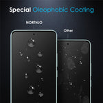 NORTHJO A+ For Xiaomi Redmi Note 14 5G / 14 4G (163.25mm) Screen Protector High Aluminum-Silicon Film 0.3mm 2.5D, Black