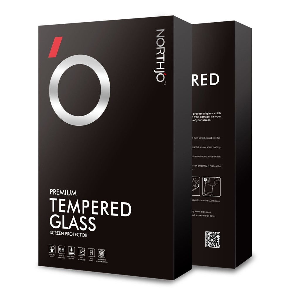 NORTHJO A++ For Xiaomi 15 Tempered Glass Screen Protector, Support Fingerprint Unlock Clear Screen Film 0.2mm 2.5D