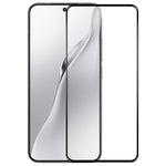 NORTHJO A++ For Xiaomi 15 5G Screen Protector Support Fingerprint Unlock Silk Printing High Aluminum-Silicon Glass Film, Black