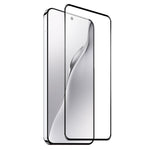 NORTHJO A++ For Xiaomi 15 5G Screen Protector Support Fingerprint Unlock Silk Printing High Aluminum-Silicon Glass Film, Black