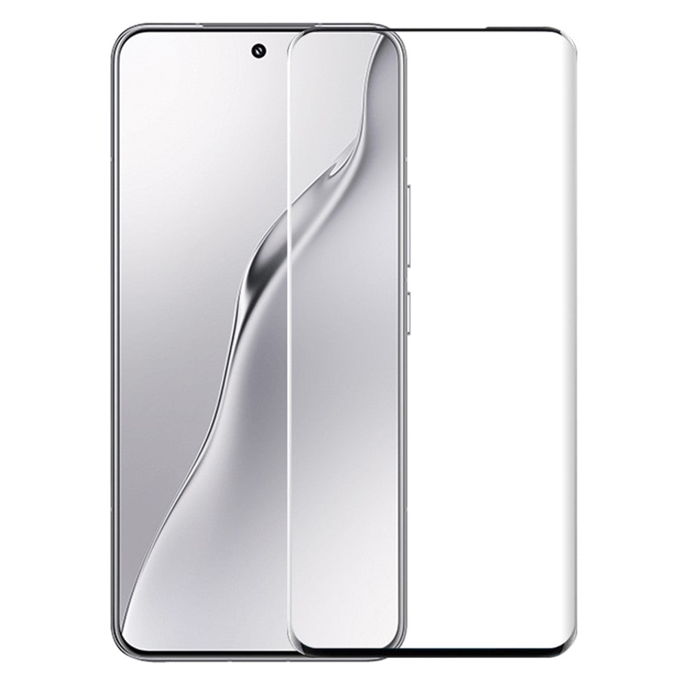NORTHJO A+ För Xiaomi 15 Pro Skärmskydd Stöder Fingeravtryckslåsning Härdat Glas 3D Böjt Film