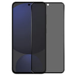 NORTHJO A++ For Samsung Galaxy S24 FE Privacy Screen Protector Silk Printing Full Glue Anti-Spy Tempered Glass Film